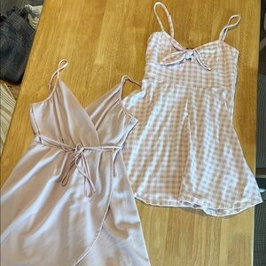 Pink Mini Skater Dress Bundle